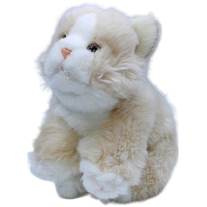 1233584 Uni-Toys Katze, beige Kuscheltier Kumpel Leo Gebraucht LEOSCO