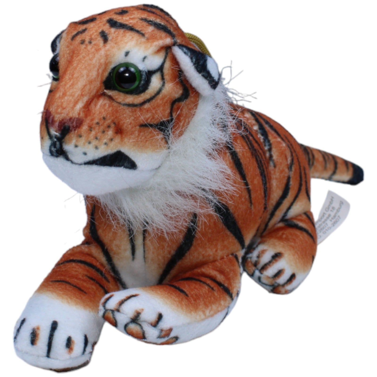 1233590 Paul Import Tiger, liegend Kuscheltier Kumpel Leo Gebraucht