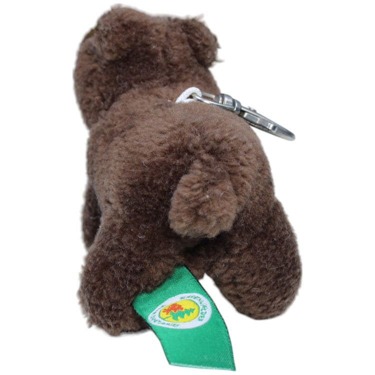 1233591 Vier Pfoten Schlüsselanhänger Braunbär, Bärenwald Müritz Schlüsselanhänger Kumpel Leo Gebraucht Teddy Teddybär