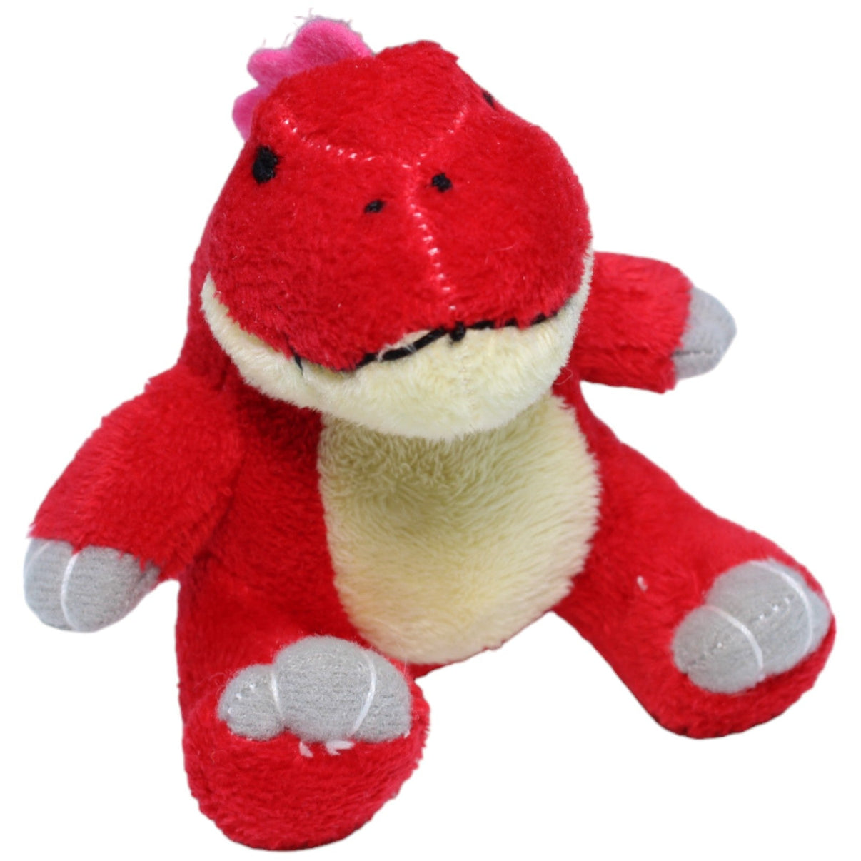 1233596 Wild Republic Dinosaurier, rot Kuscheltier Kumpel Leo Dino Gebraucht T-Rex