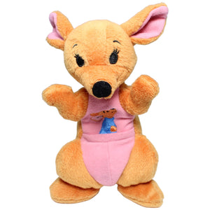 1233638 Mattel Känguru-Mama Kanga mit Klein-Ruh aus Disney Winnie Puuh Kuscheltier Kumpel Leo Gebraucht