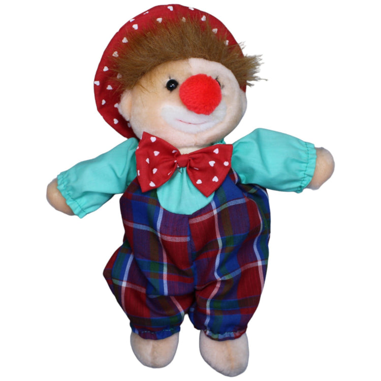 1233659 Herbert Fest GmbH Vintage Clown mit Herz-Hut & Herz-Fliege Kuscheltier Kumpel Leo Gebraucht