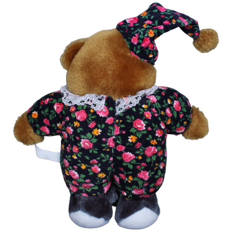 1233661 Unbekannt Teddybär in Rosenoutfit mit Mäuseschuhe Kuscheltier Kumpel Leo Gebraucht