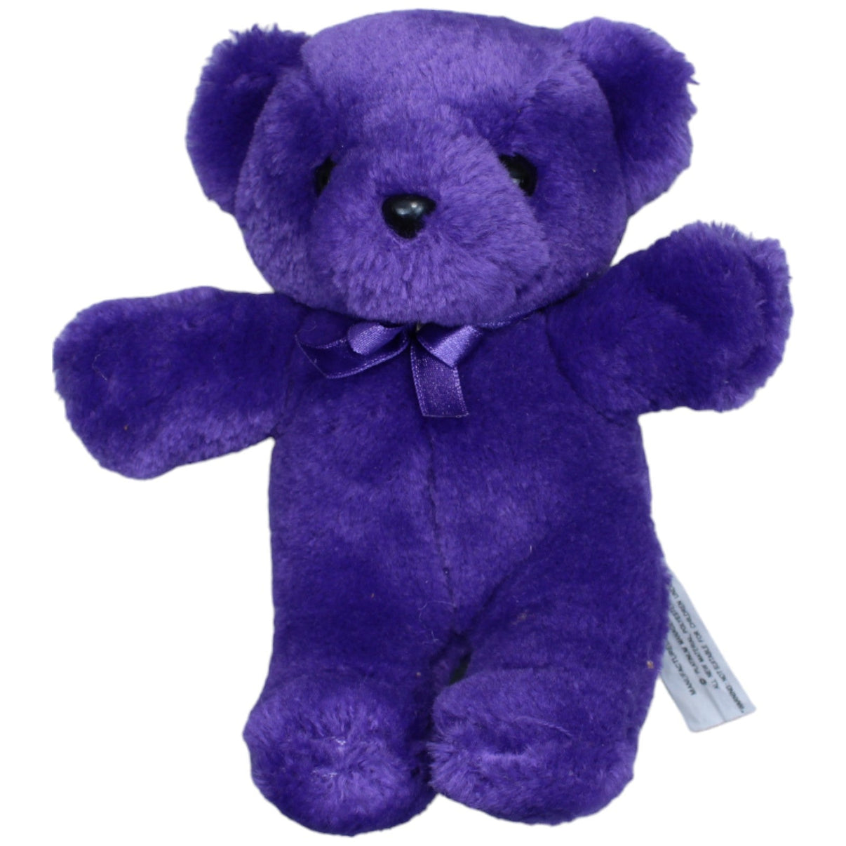 1233662 Platinum Management Embrace, Teddybär mit Schleife lila Kuscheltier Kumpel Leo Gebraucht