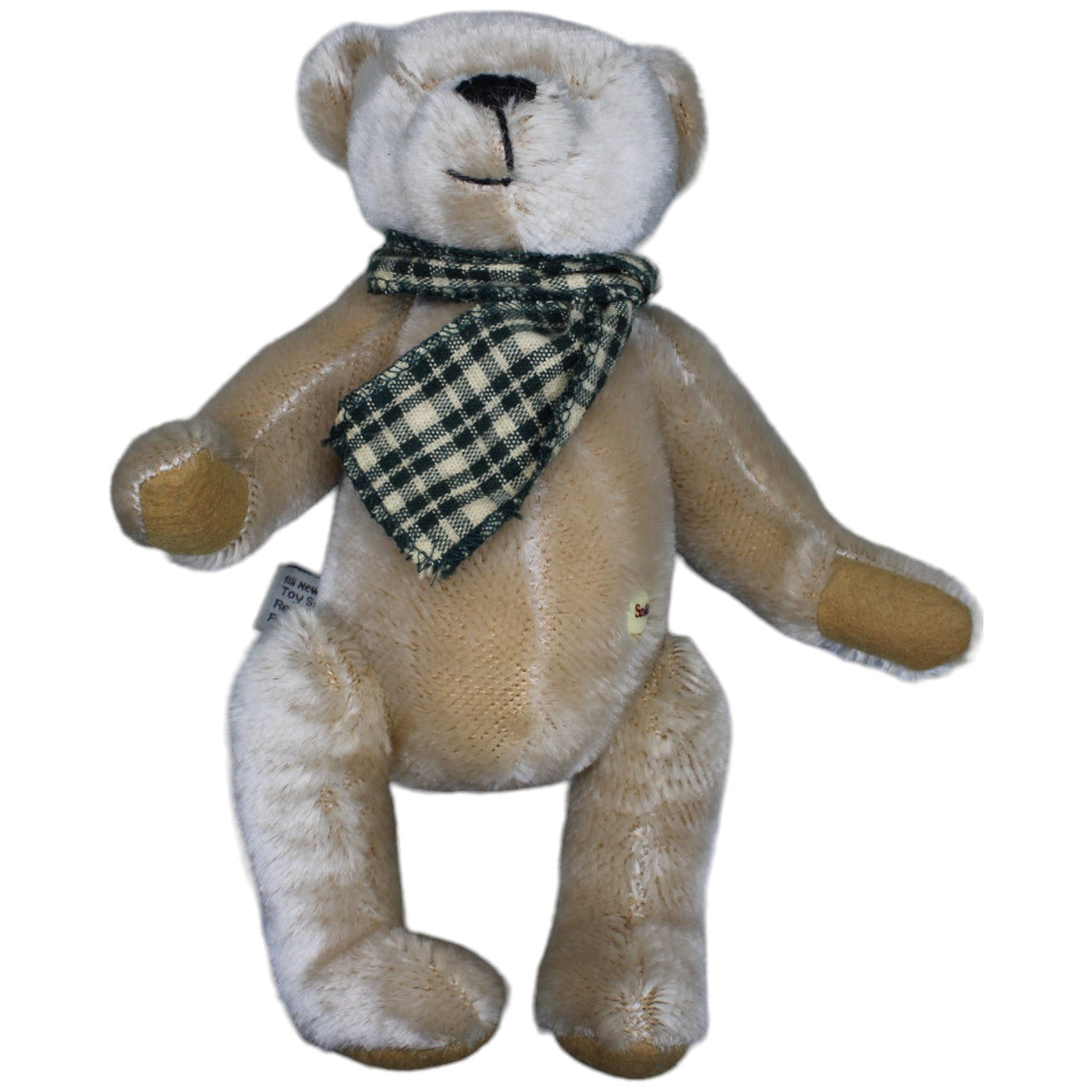 1233672 Sunkid Vintage Teddybär mit beweglichen Gliedern, beige Kuscheltier Kumpel Leo Gebraucht Glubschi