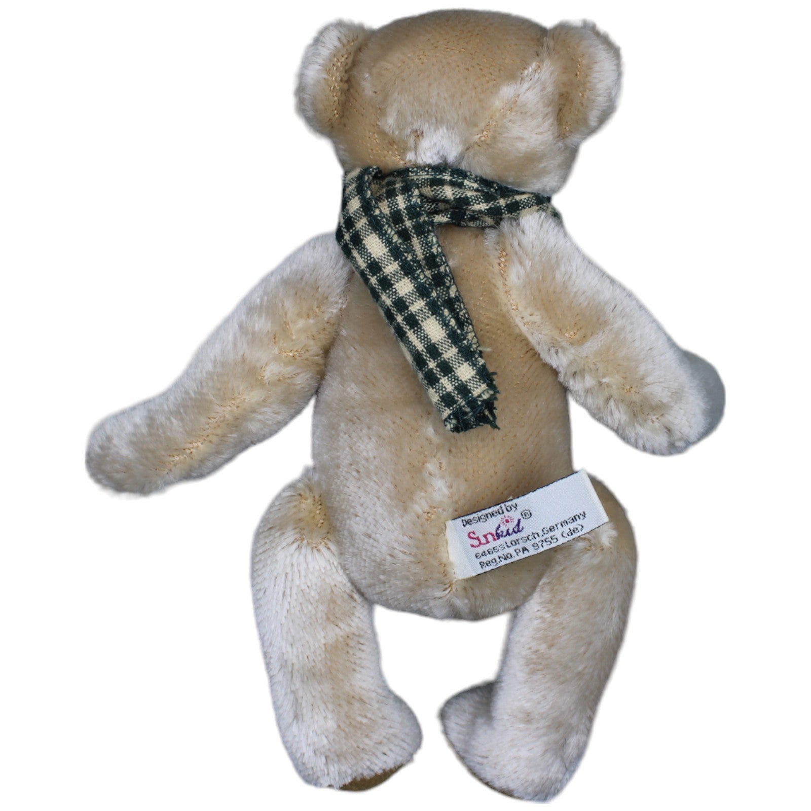 1233672 Sunkid Vintage Teddybär mit beweglichen Gliedern, beige Kuscheltier Kumpel Leo Gebraucht Glubschi