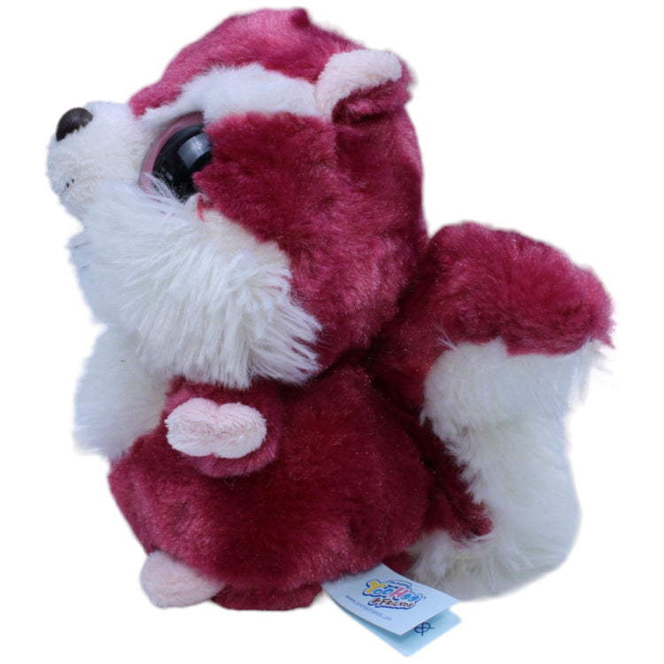 1233694 Aurora Chewoo das rote Eichhörnchen aus YooHoo & Friends Kuscheltier Kumpel Leo Gebraucht Glubschi