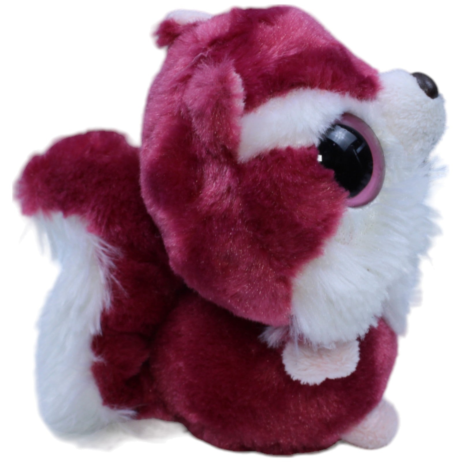 1233694 Aurora Chewoo das rote Eichhörnchen aus YooHoo & Friends Kuscheltier Kumpel Leo Gebraucht Glubschi