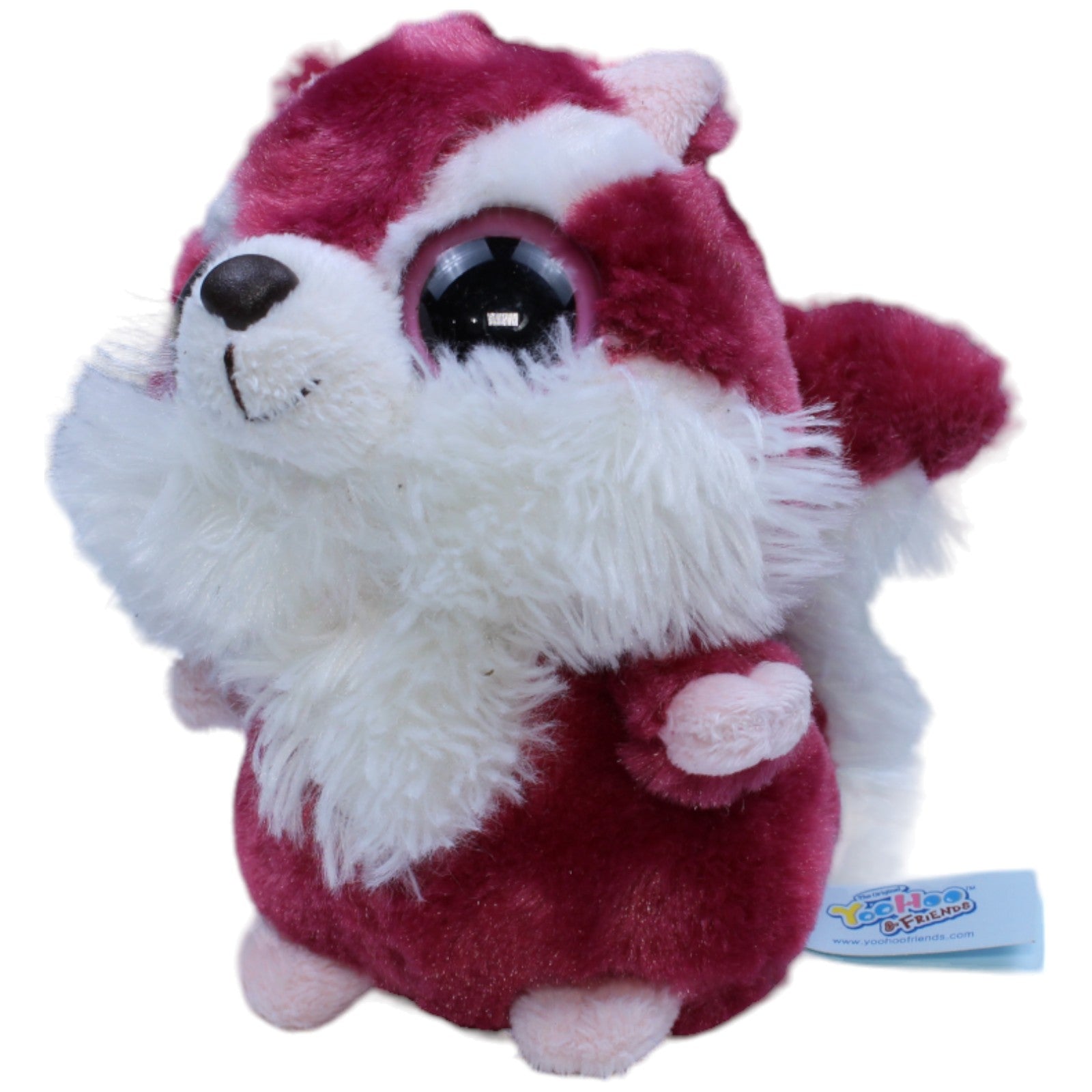 1233694 Aurora Chewoo das rote Eichhörnchen aus YooHoo & Friends Kuscheltier Kumpel Leo Gebraucht Glubschi