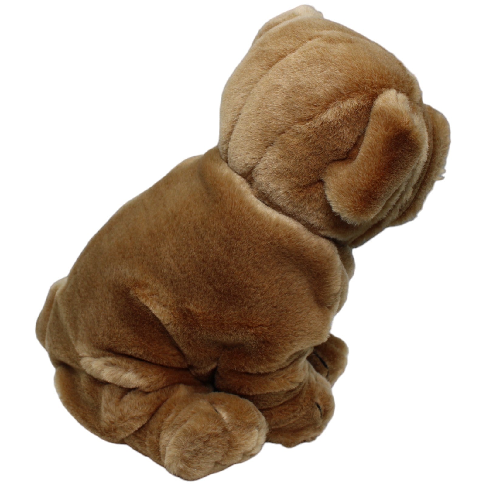 1233700 Sigikid Kikeriki, Hund Shar Pei sitzend Kuscheltier Kumpel Leo Gebraucht