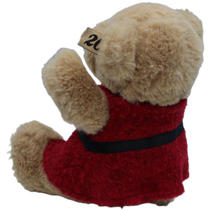 1233702 Douglas Douglas Teddybär 2017 in rotem Kleid Kuscheltier Kumpel Leo Bär Gebraucht