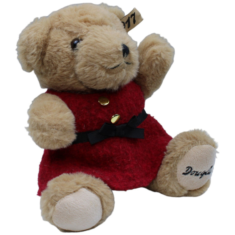 1233702 Douglas Douglas Teddybär 2017 in rotem Kleid Kuscheltier Kumpel Leo Bär Gebraucht