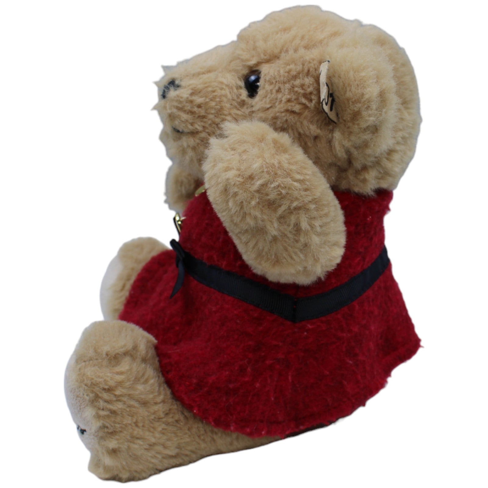 1233702 Douglas Douglas Teddybär 2017 in rotem Kleid Kuscheltier Kumpel Leo Bär Gebraucht