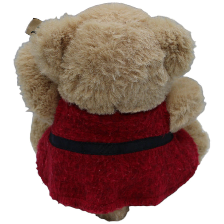 1233702 Douglas Douglas Teddybär 2017 in rotem Kleid Kuscheltier Kumpel Leo Bär Gebraucht