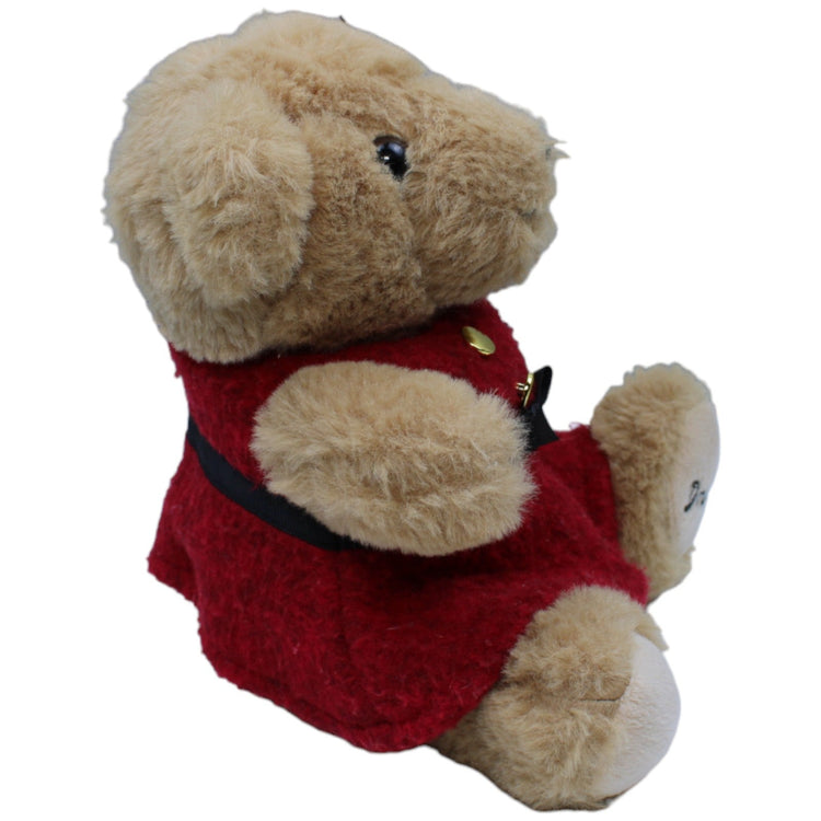 1233702 Douglas Douglas Teddybär 2017 in rotem Kleid Kuscheltier Kumpel Leo Bär Gebraucht