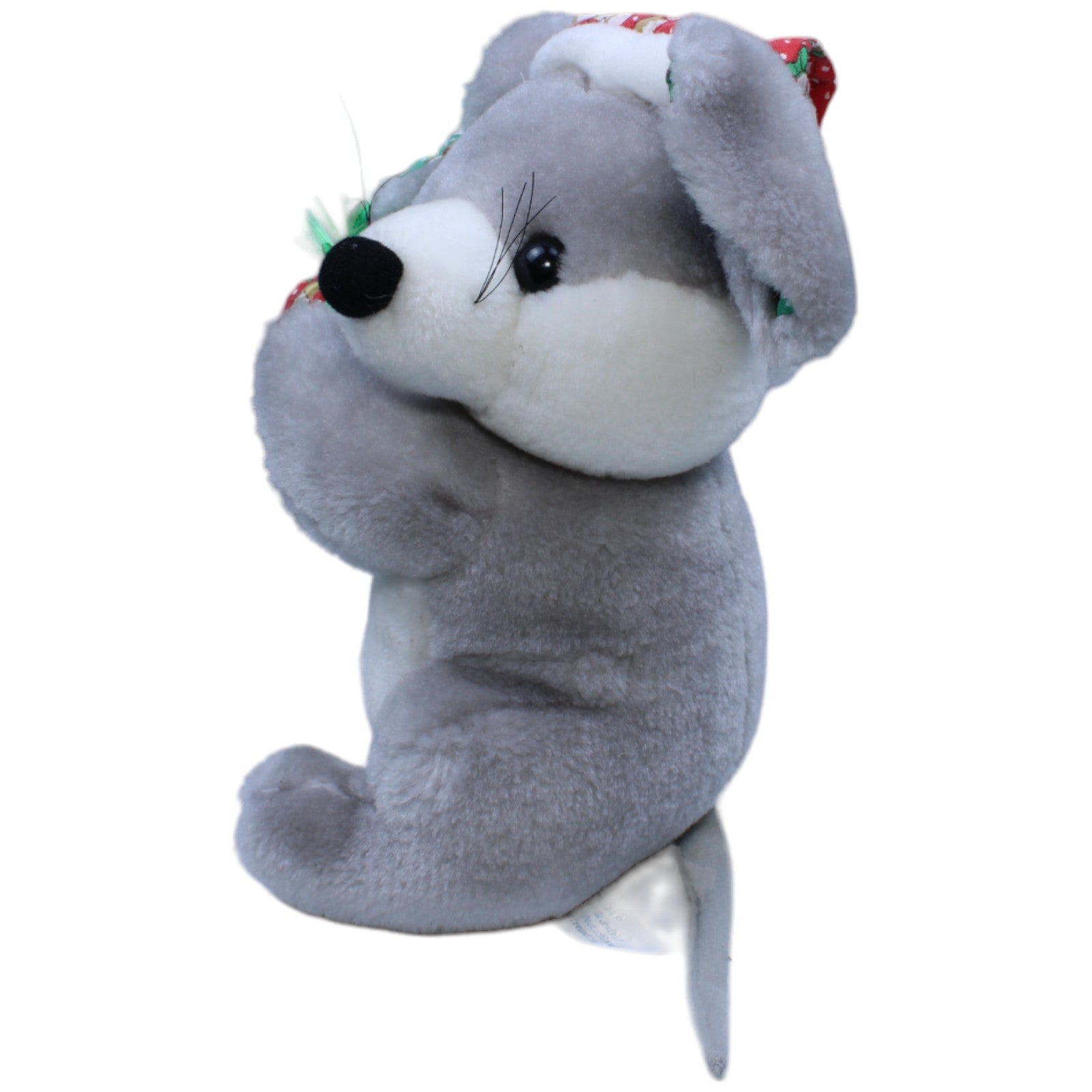 1233715 Magomora Vintage Weihnachts-Maus mit Geschenk Kuscheltier Kumpel Leo Gebraucht Weihnachten