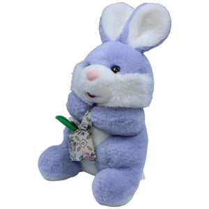 1233733 Unbekannt Hase mit Tasche, lila Kuscheltier Kumpel Leo Gebraucht