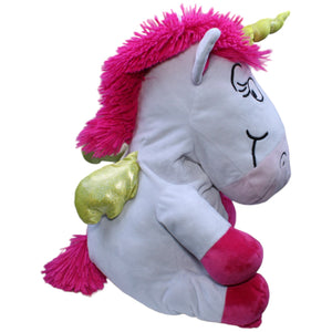 1233735 TEDI Steinbeck, XL Einhorn mit Flügeln sitzend Kuscheltier Kumpel Leo Gebraucht