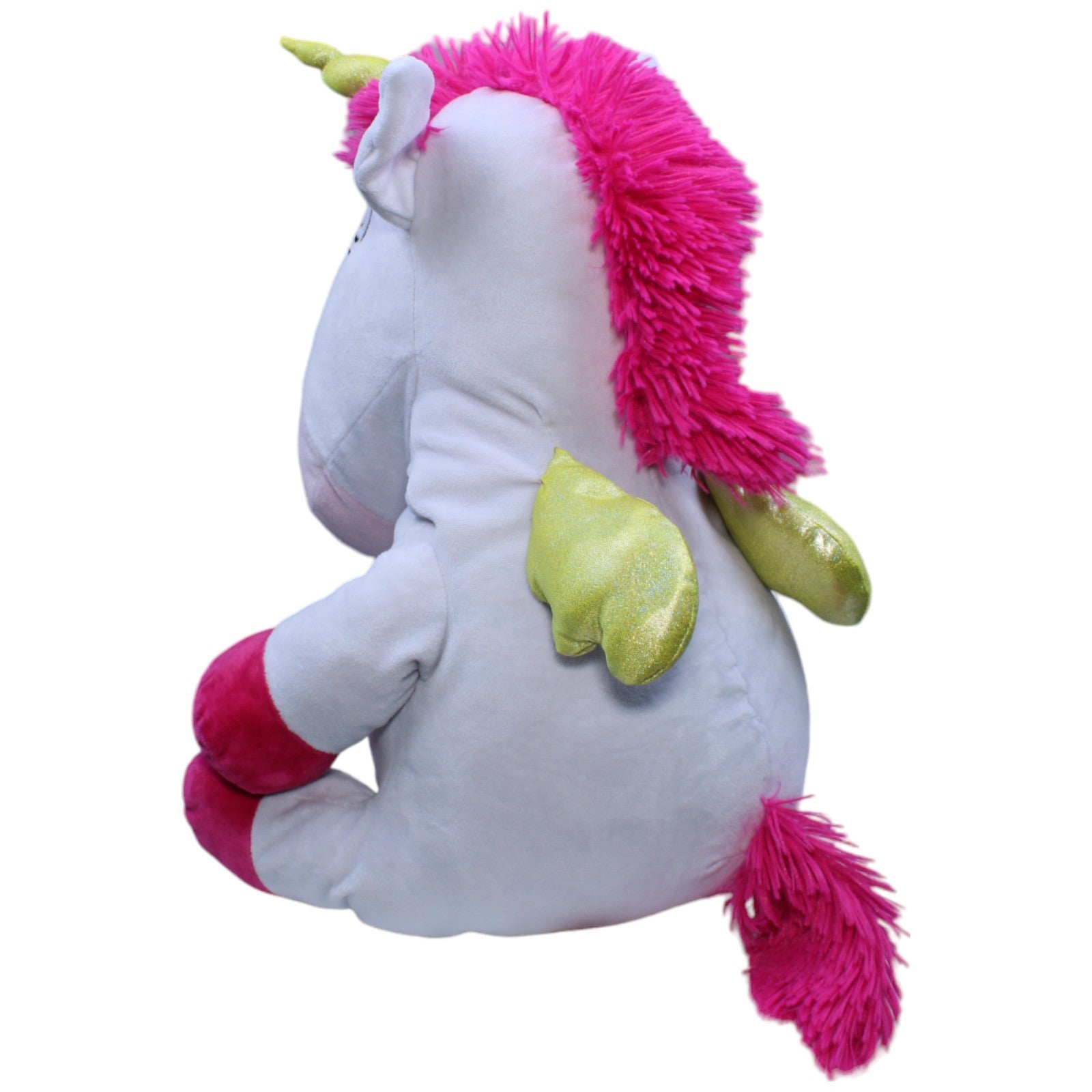 1233735 TEDI Steinbeck, XL Einhorn mit Flügeln sitzend Kuscheltier Kumpel Leo Gebraucht