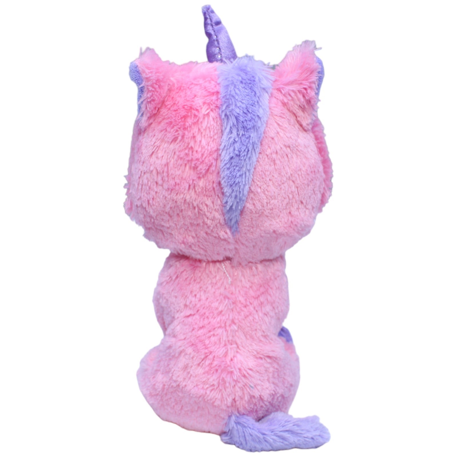 1233740 TY Einhorn Magic, rosa Kuscheltier Kumpel Leo Gebraucht Glubschi