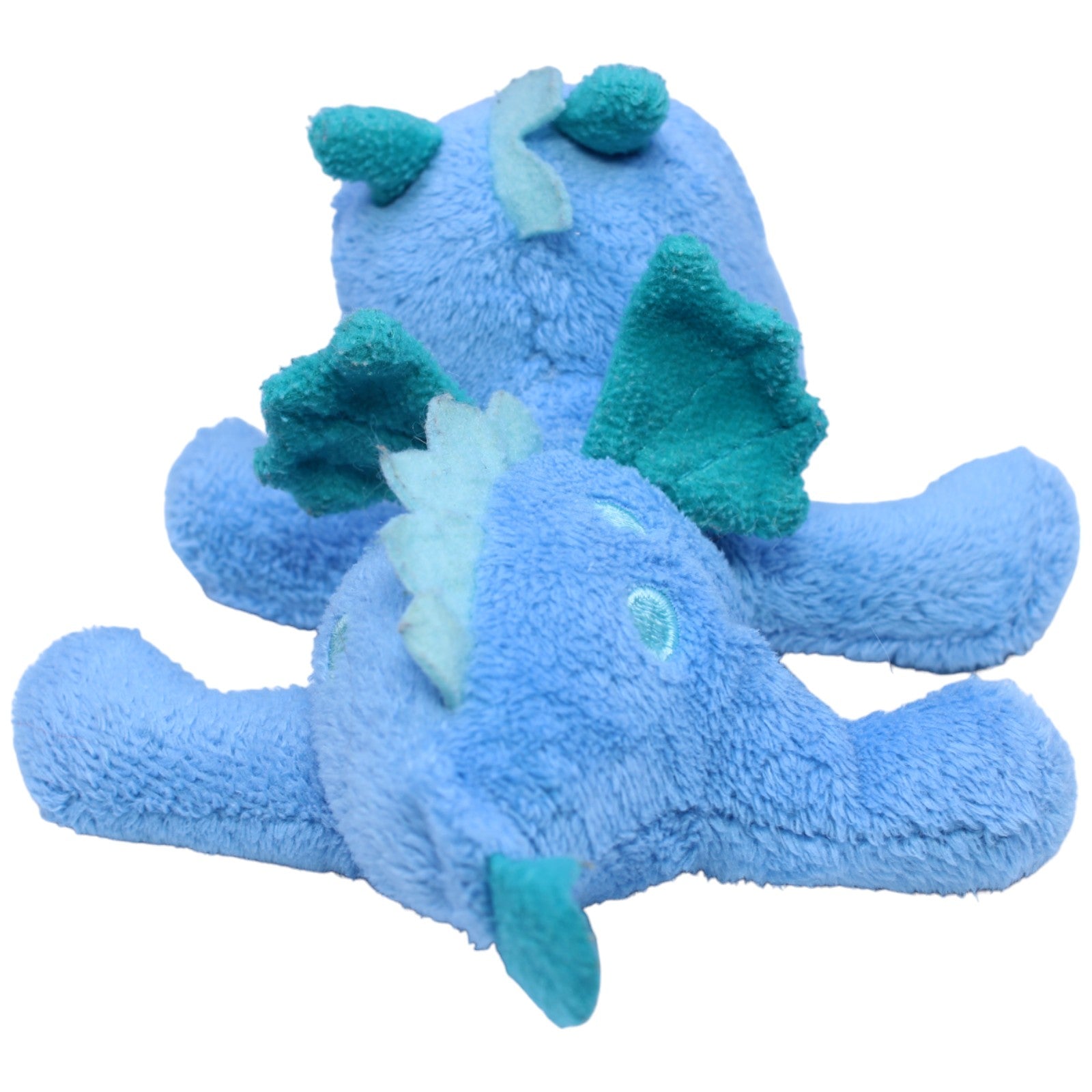 1233748 Russ Berrie Drache, blau Kuscheltier Kumpel Leo Fantasy Gebraucht Märchen