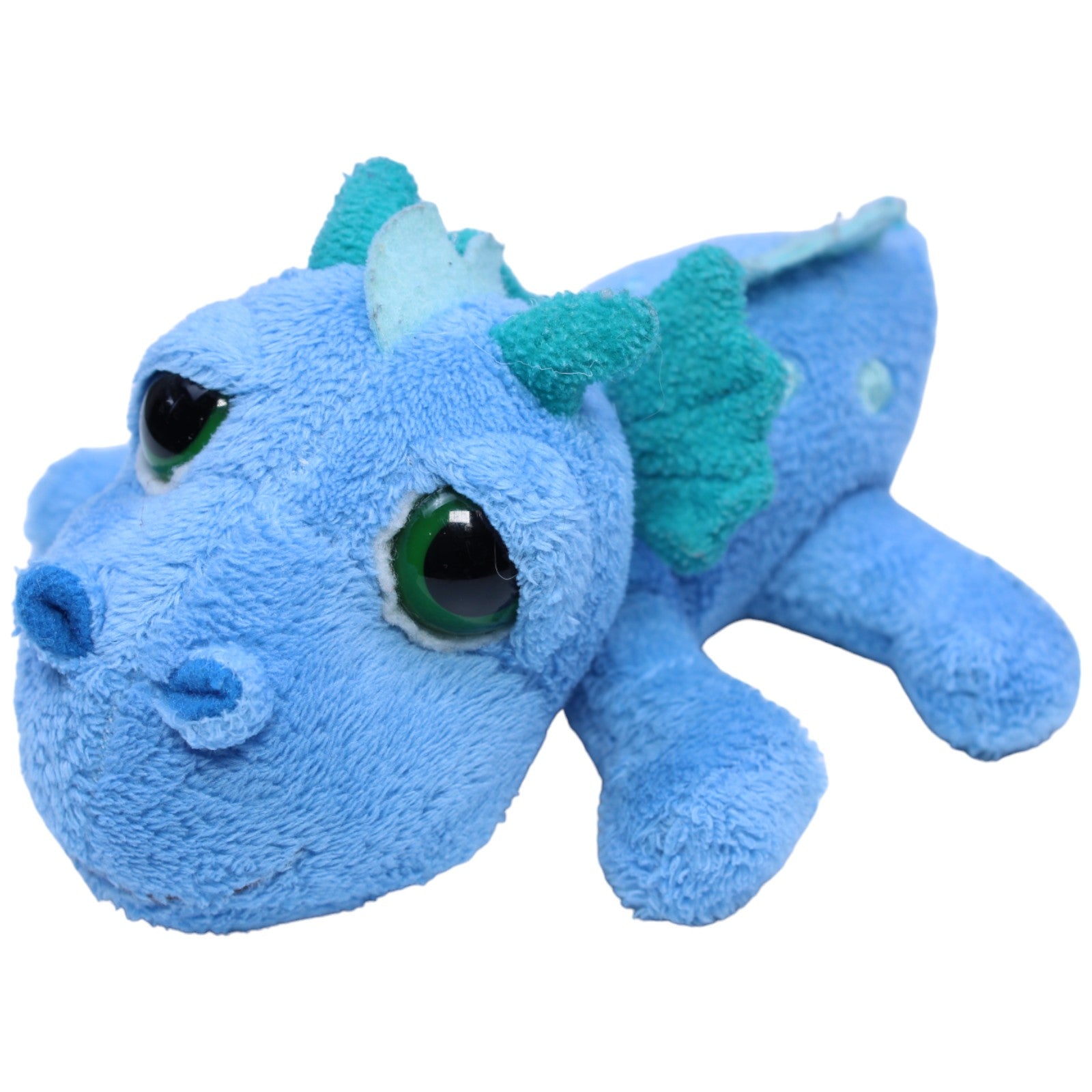 1233748 Russ Berrie Drache, blau Kuscheltier Kumpel Leo Fantasy Gebraucht Märchen