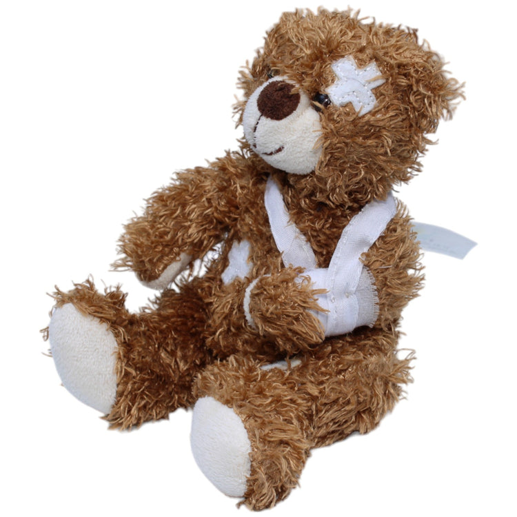 1233761 Sunkid Teddybär braun, verarztet Kuscheltier Kumpel Leo Gebraucht