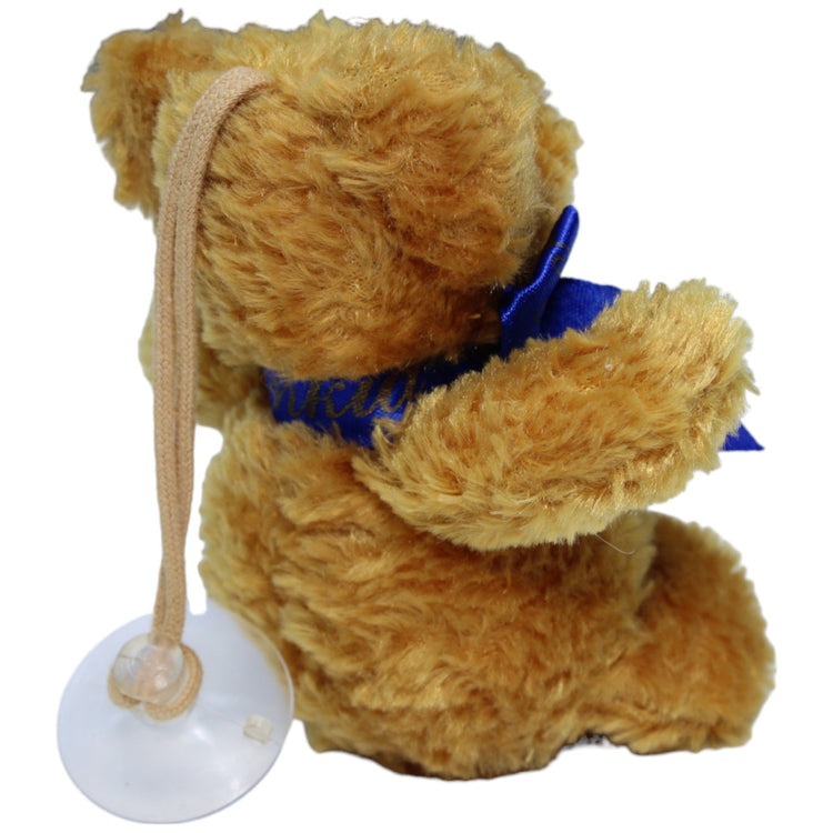 1233764 Sunkid Teddybär mit Schleife und Saugnapf, braun Kuscheltier Kumpel Leo Gebraucht