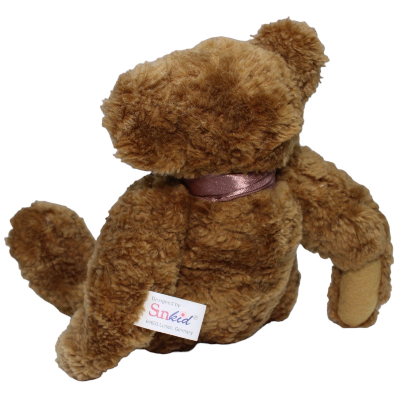 1233803 Sunkid Teddybär mit Schleife und beweglichen Gliedern Kuscheltier Kumpel Leo Gebraucht