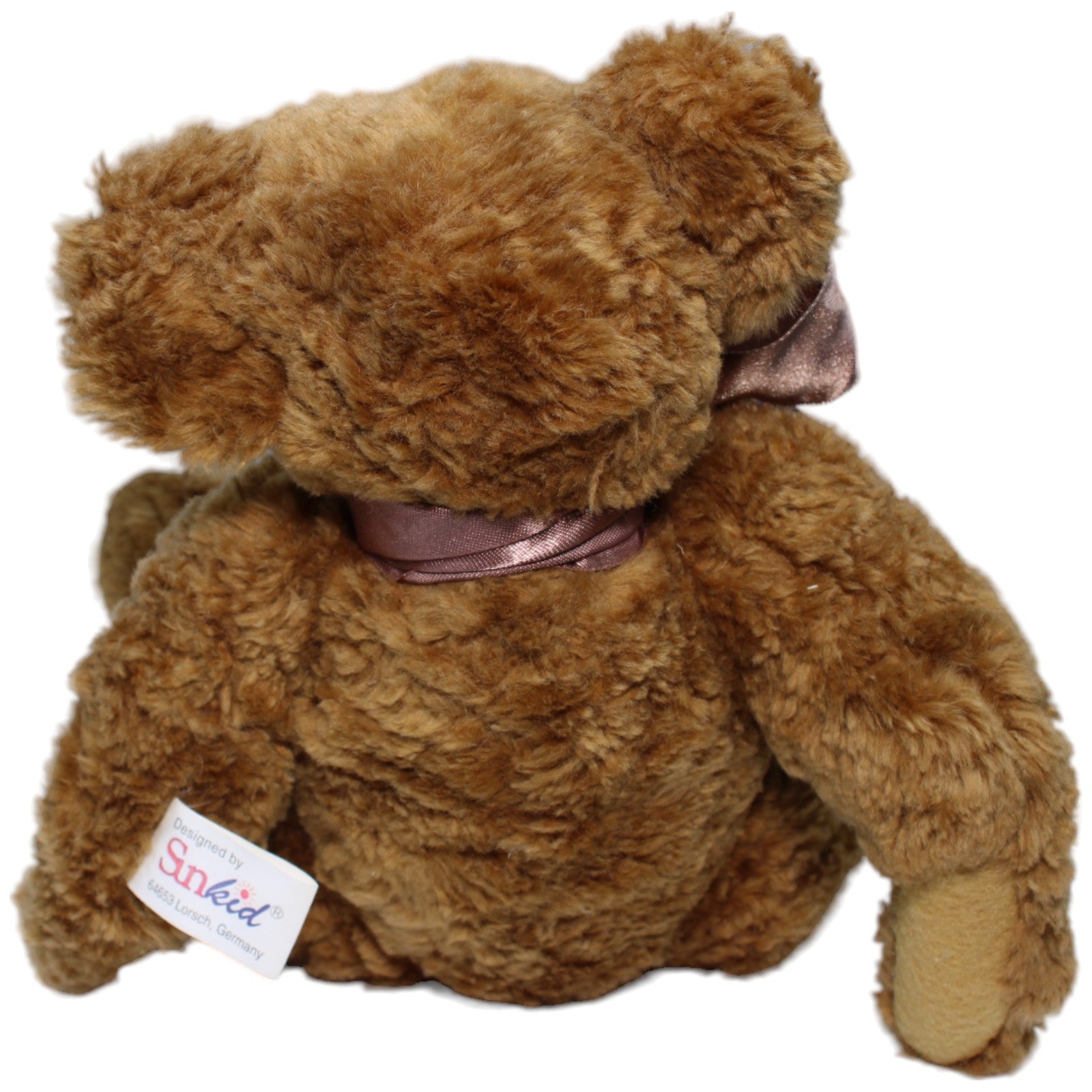 1233803 Sunkid Teddybär mit Schleife und beweglichen Gliedern Kuscheltier Kumpel Leo Gebraucht