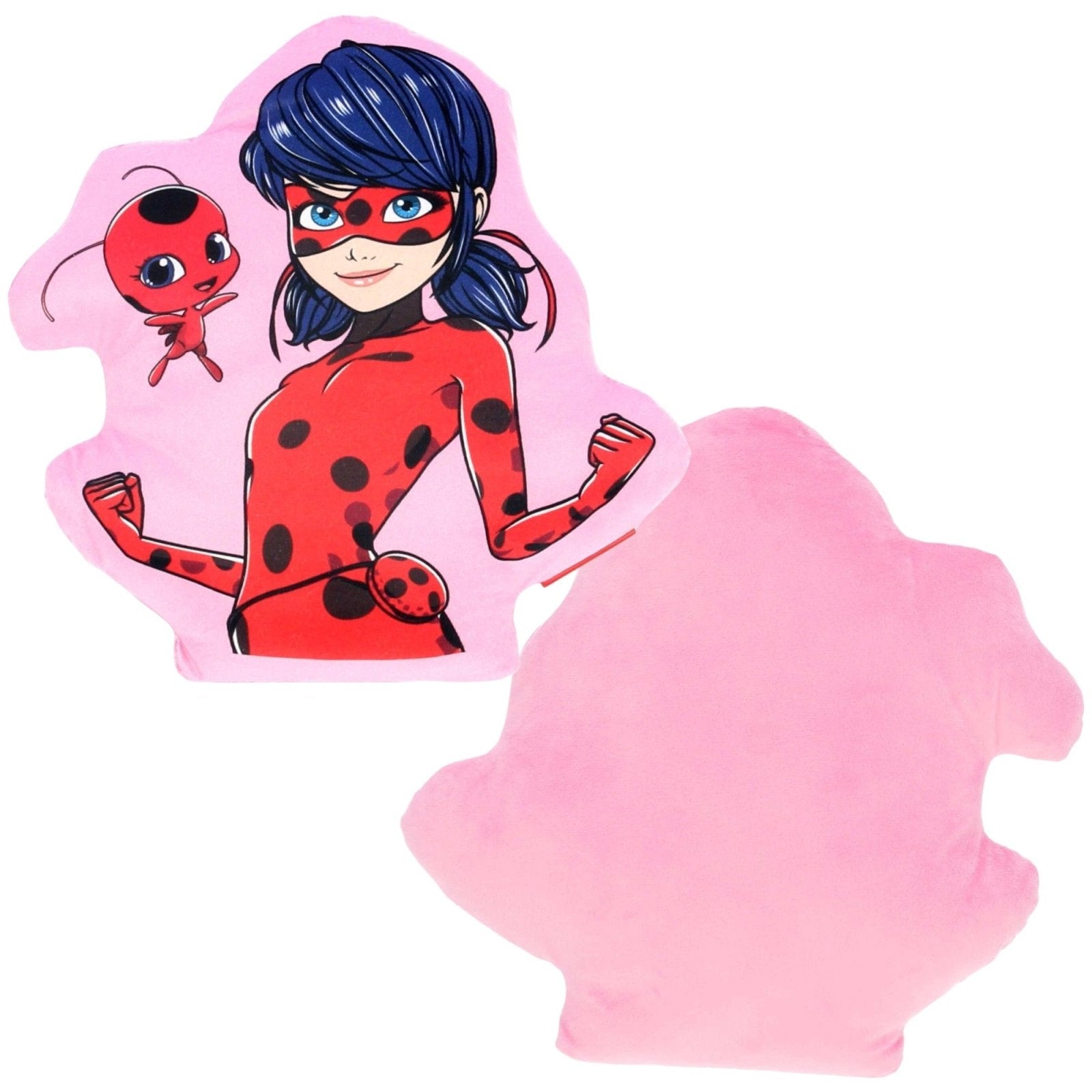 1233812 Aymax SPRL 3D Kissen, Ladybug & Tikki aus Miraculous Kissen Kumpel Leo neu