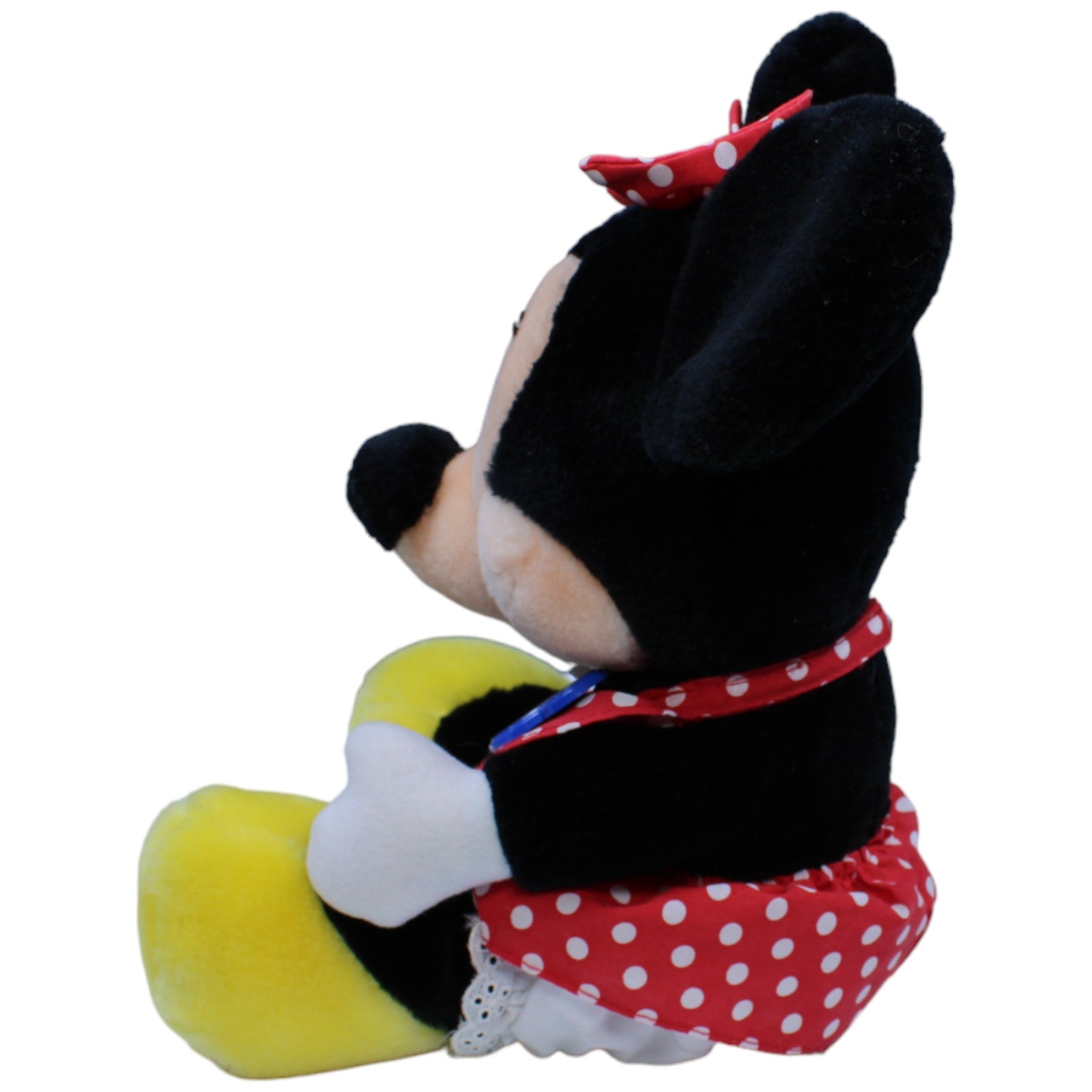 1233820 Disney Vintage Disneyland, Minnie Maus sitzend Kuscheltier Kumpel Leo Disney Gebraucht Vintage