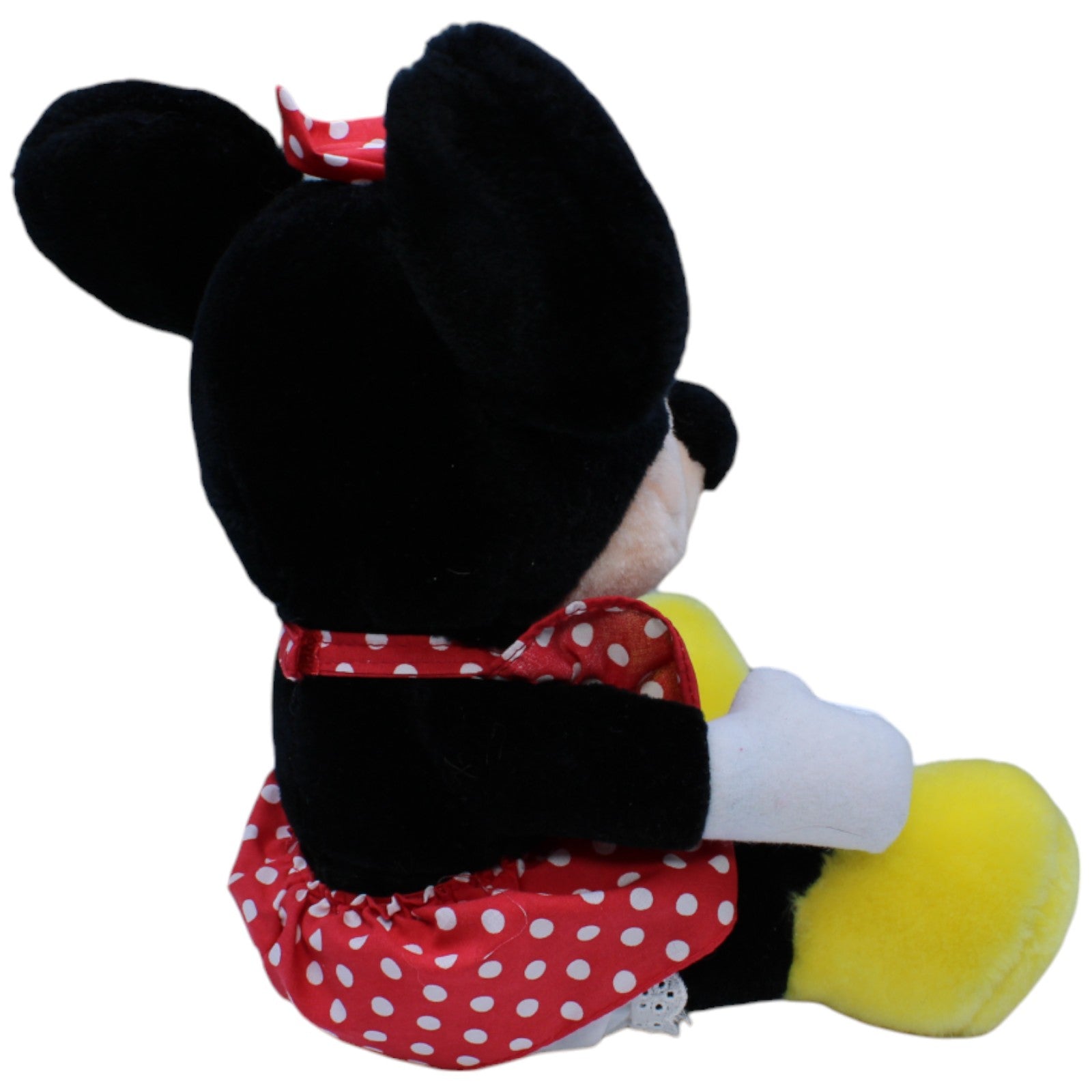 1233820 Disney Vintage Disneyland, Minnie Maus sitzend Kuscheltier Kumpel Leo Disney Gebraucht Vintage