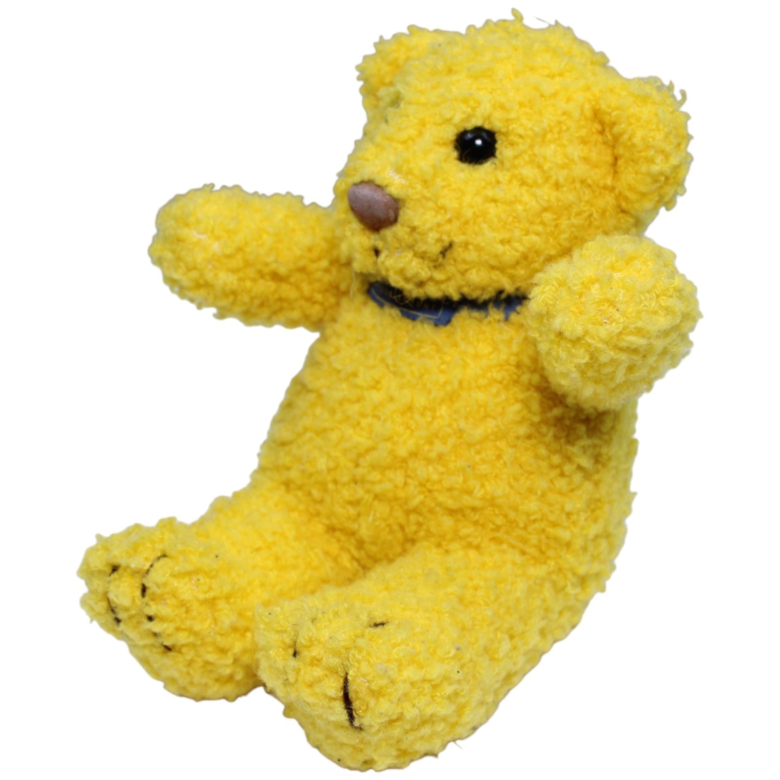 1233824 Original Richter Bär Richter Junge Schuhe Teddybär, gelb Kuscheltier Kumpel Leo Bär Gebraucht Teddy