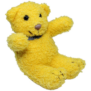 1233824 Original Richter Bär Richter Junge Schuhe Teddybär, gelb Kuscheltier Kumpel Leo Bär Gebraucht Teddy