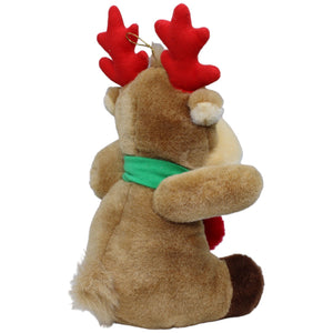 1233825 Windel Rentier Rudolf mit Schal Kuscheltier Kumpel Leo Gebraucht