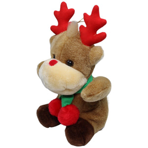 1233825 Windel Rentier Rudolf mit Schal Kuscheltier Kumpel Leo Gebraucht