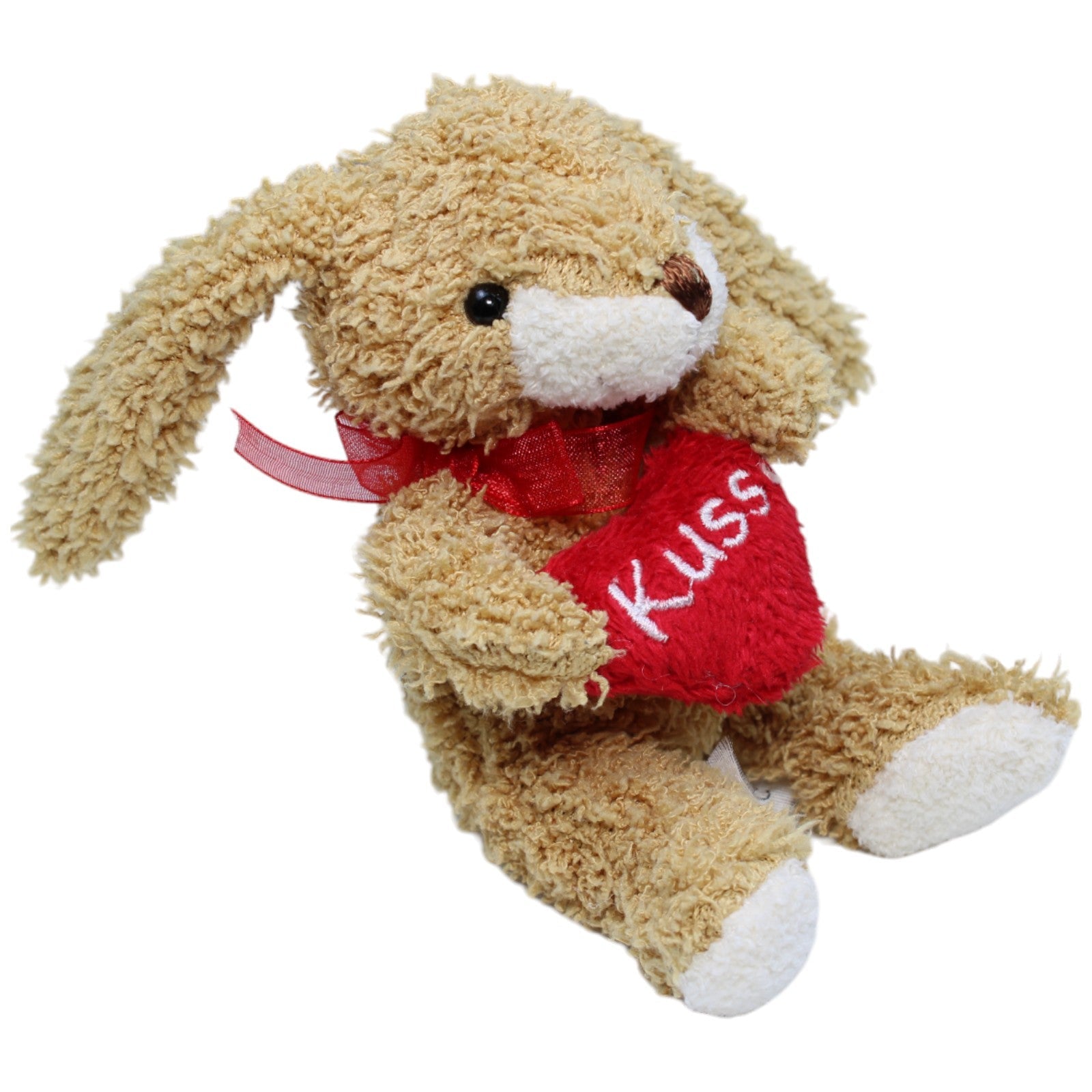 1233830 Buy Best GmbH Hase mit Herz "Kuss" Kuscheltier Kumpel Leo Gebraucht