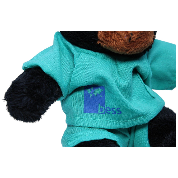 1233831 Minifeet Bess Medizintechnik Arzt Teddybär, schwarz Kuscheltier Kumpel Leo Gebraucht