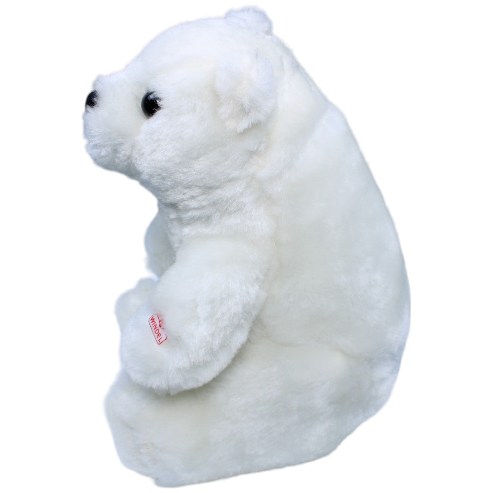 1233846 Windel Eisbär, sitzend Kuscheltier Kumpel Leo Bär Gebraucht Teddy