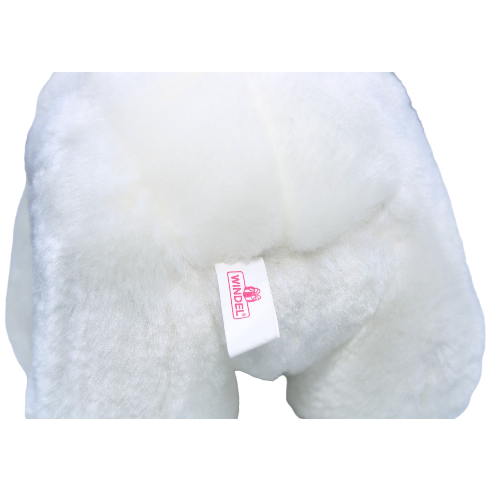 1233846 Windel Eisbär, sitzend Kuscheltier Kumpel Leo Bär Gebraucht Teddy