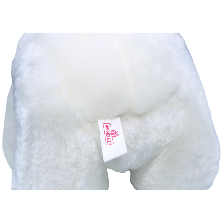 1233846 Windel Eisbär, sitzend Kuscheltier Kumpel Leo Bär Gebraucht Teddy