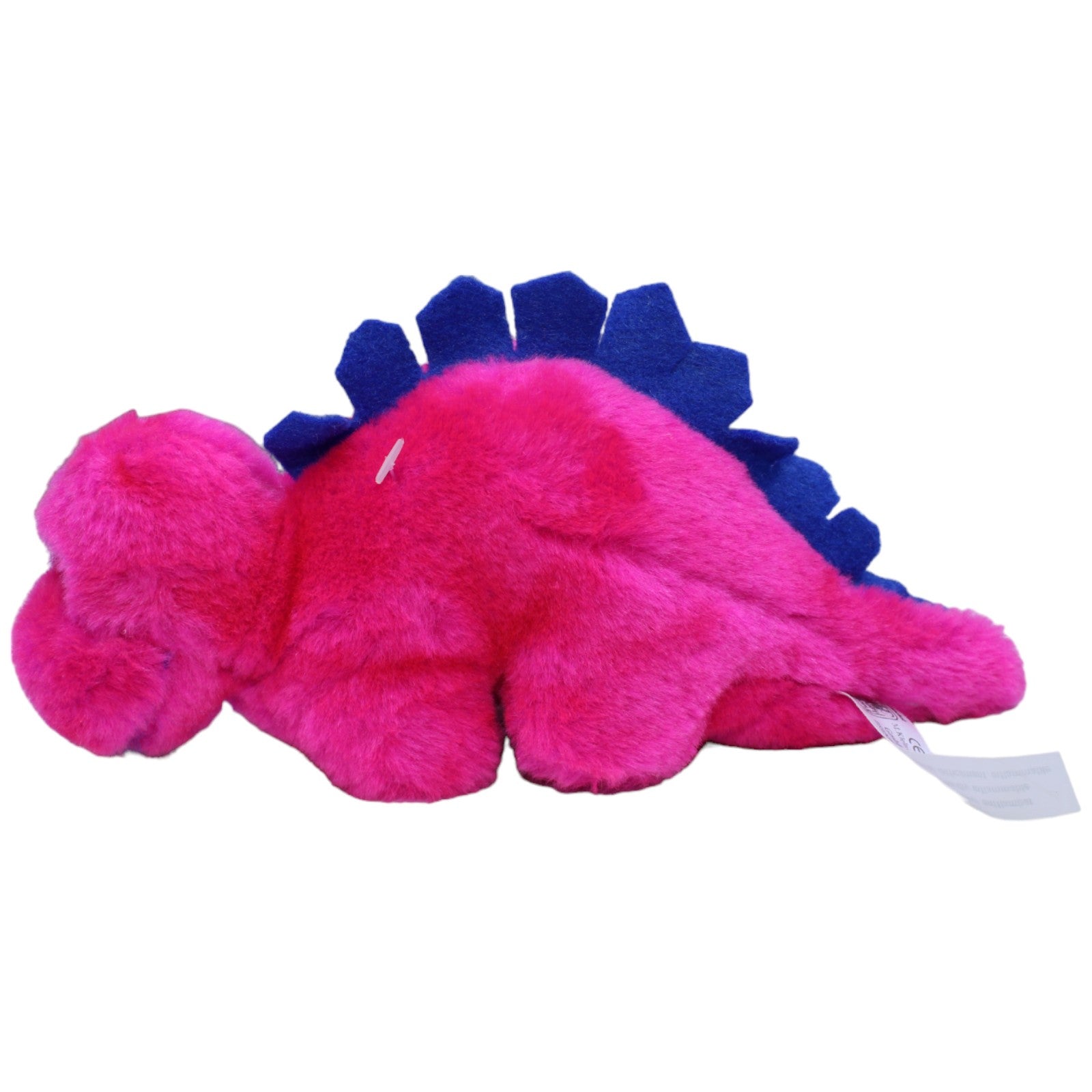 1233847 Happy People Vintage Plüschel, Stegosaurus pink Kuscheltier Kumpel Leo Dinosaurier Gebraucht Vintage