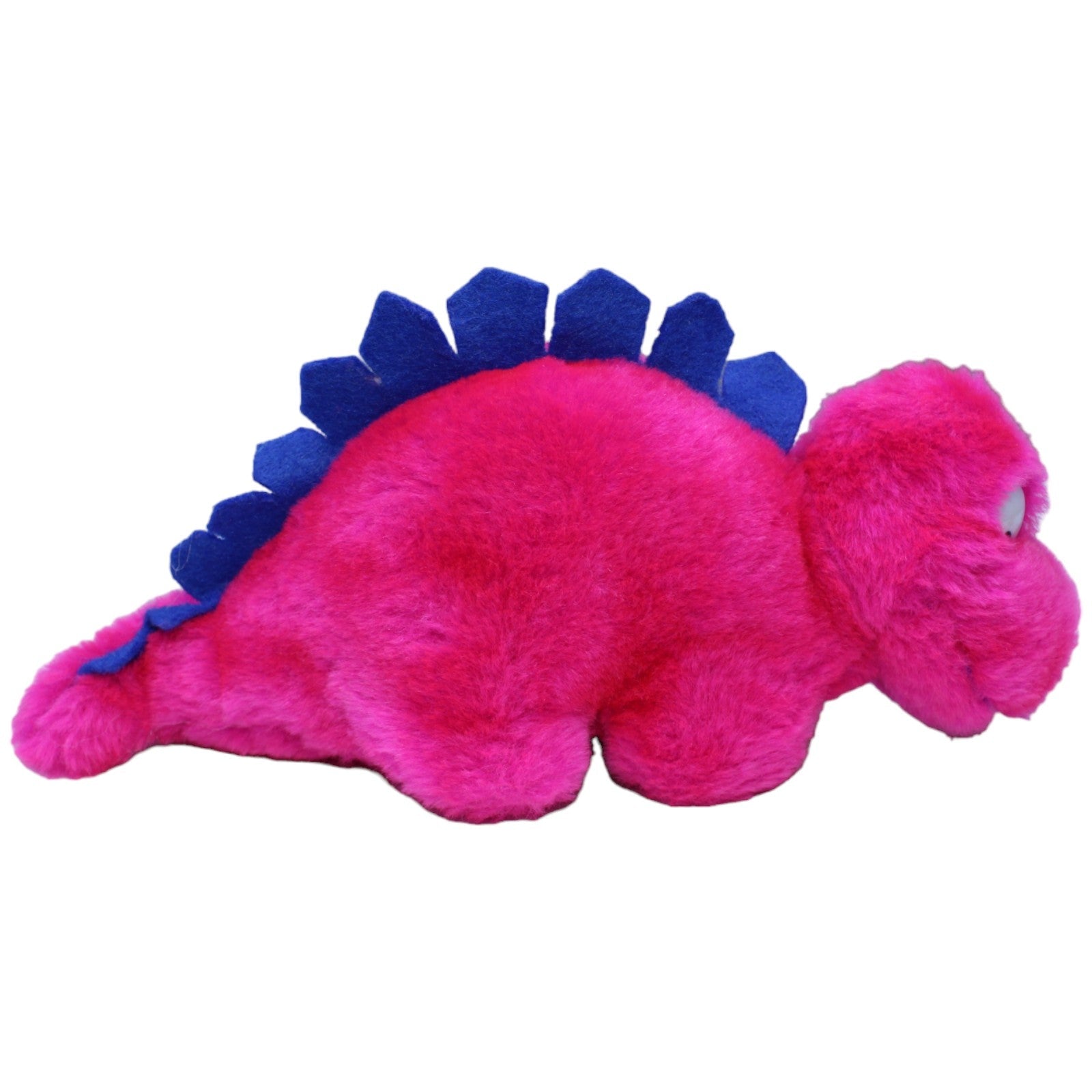 1233847 Happy People Vintage Plüschel, Stegosaurus pink Kuscheltier Kumpel Leo Dinosaurier Gebraucht Vintage