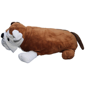 1233853 IKEA XL Bulldogge, KLUMPIG Kuscheltier Kumpel Leo Gebraucht Hund