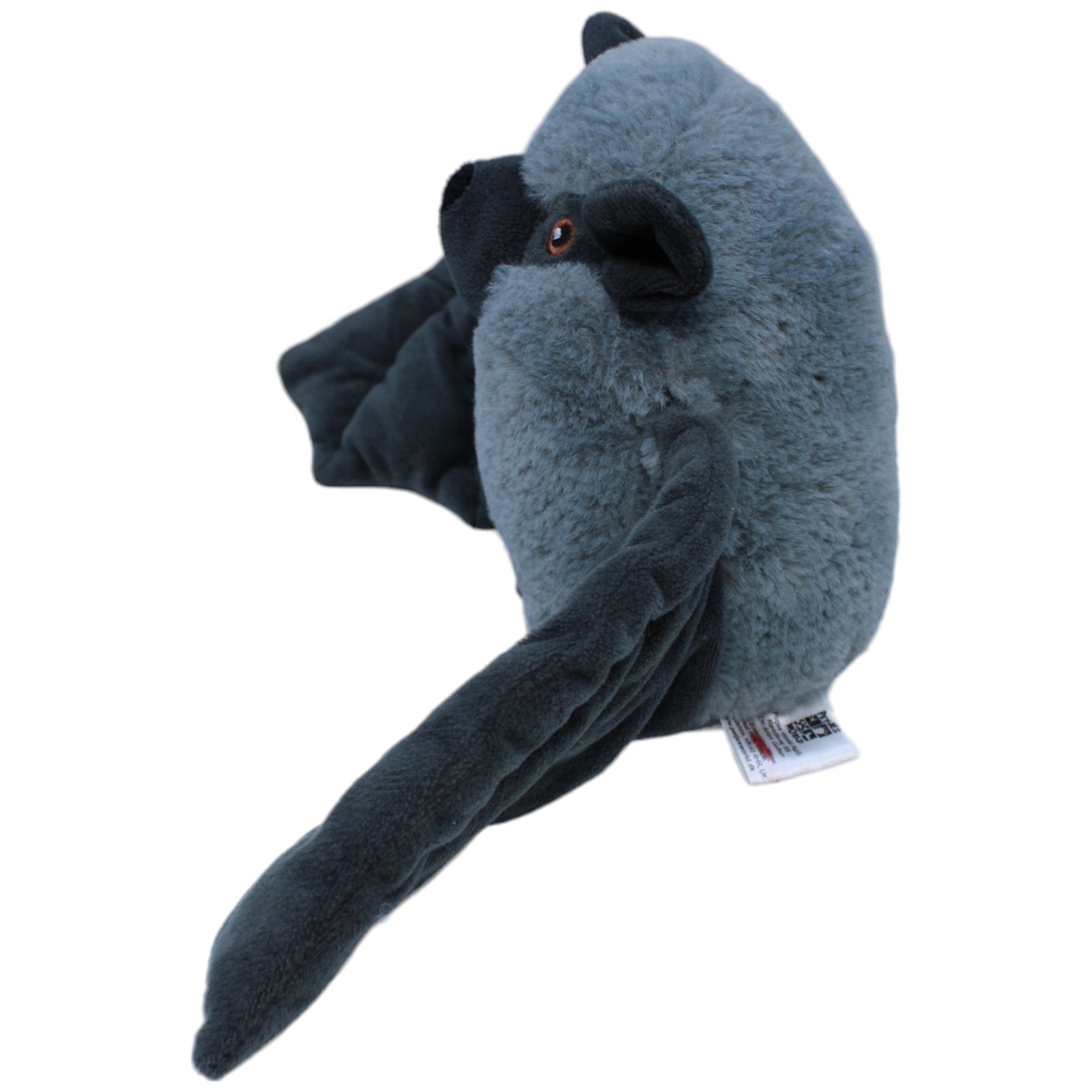 1233868 Petjes World Fledermaus, grau Kuscheltier Kumpel Leo Gebraucht