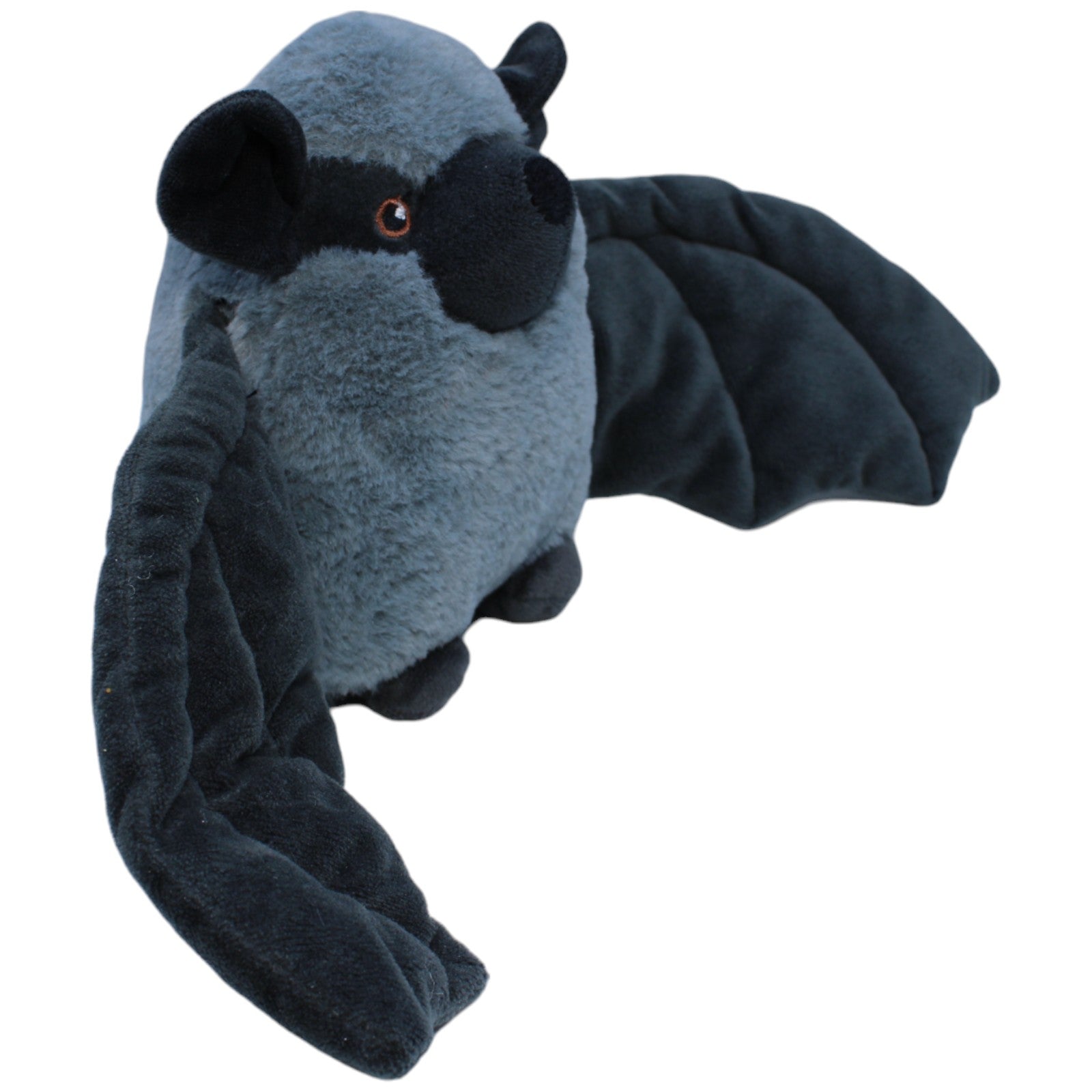 1233868 Petjes World Fledermaus, grau Kuscheltier Kumpel Leo Gebraucht