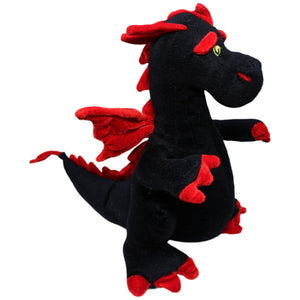 1233869 Simba Drache, schwarz-rot Kuscheltier Kumpel Leo Gebraucht Märchen