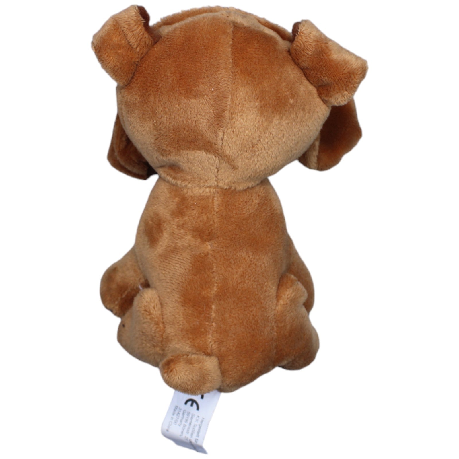 1233883 KiK Hund Shar-Pei, sitzend Kuscheltier Kumpel Leo Gebraucht