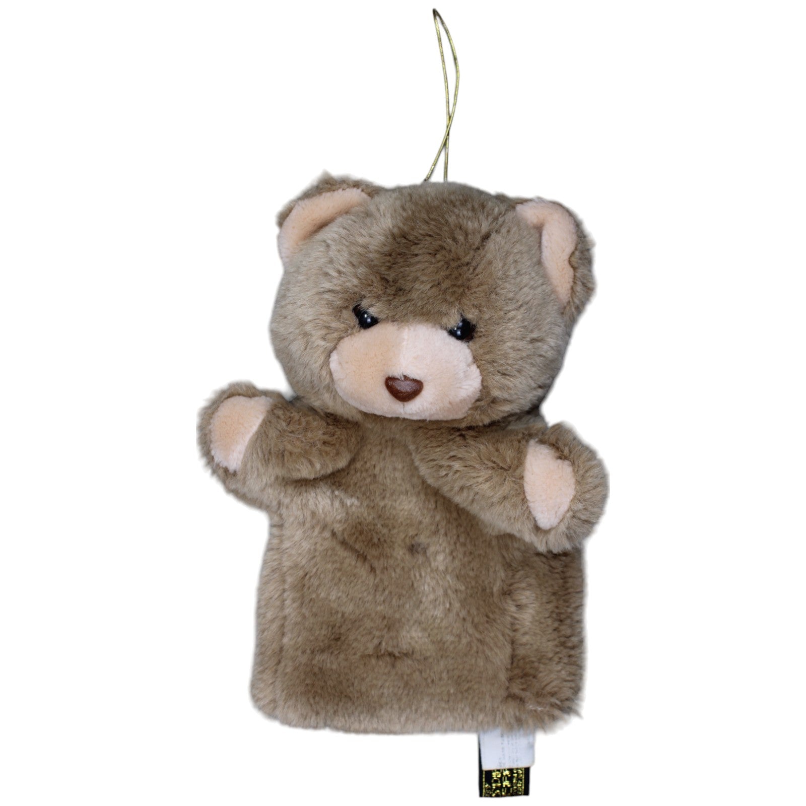 1233898 Mighty Star Inc. Vintage Handpuppe, 24K Polar Puff Bär Handpuppe Kumpel Leo Gebraucht